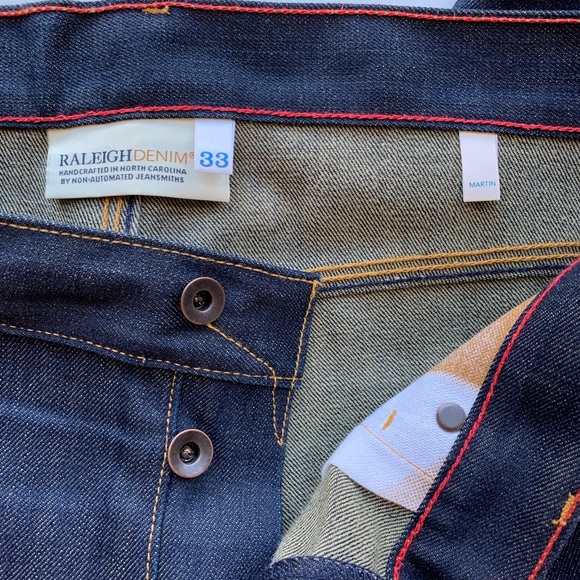 Selling my Raleigh Denim Worshop jeans. Tried on, just not for me. - Picture 10 of 16